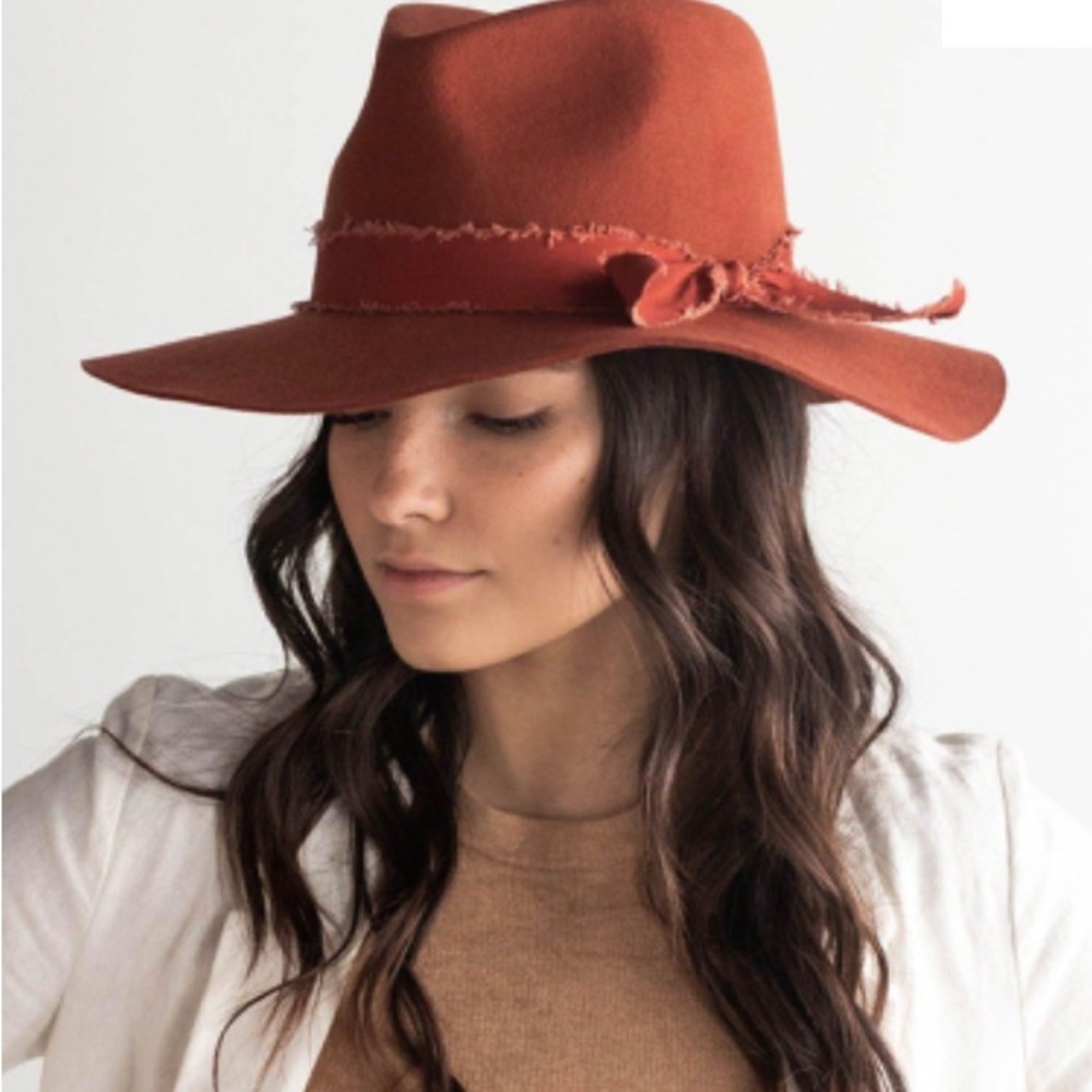 Gigipip Brand new Hannah Floppy Fedora-Rust DISCONTINUED by Gigipip-NWOT